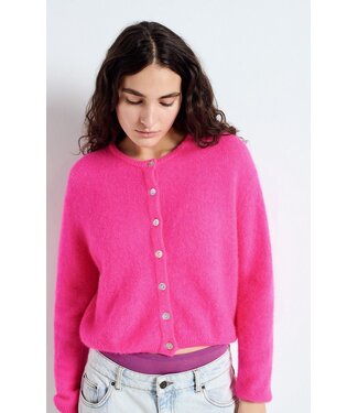 American Vintage Vitow Gilet Rose Fluo Chine