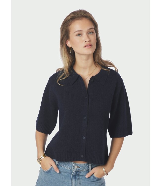 Neo Noir Cunna Knit Blouse