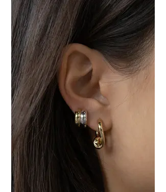 Ferdi Double Huggies Earring Combi