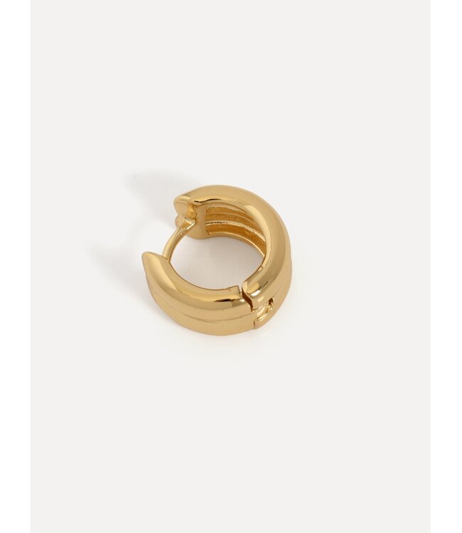Ferdi Double Huggies Earring Gold