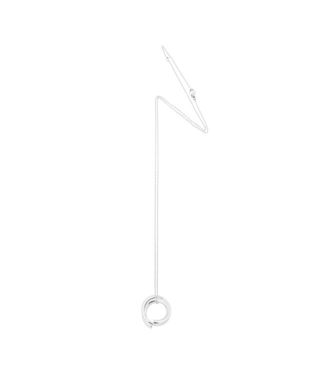 Cutted Necklace Silver