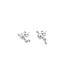 Bandhu Dot Pin Earrings Silver (set)