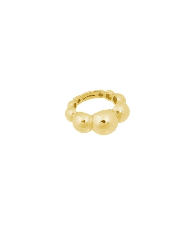 Bandhu Dot Ring Gold Plated
