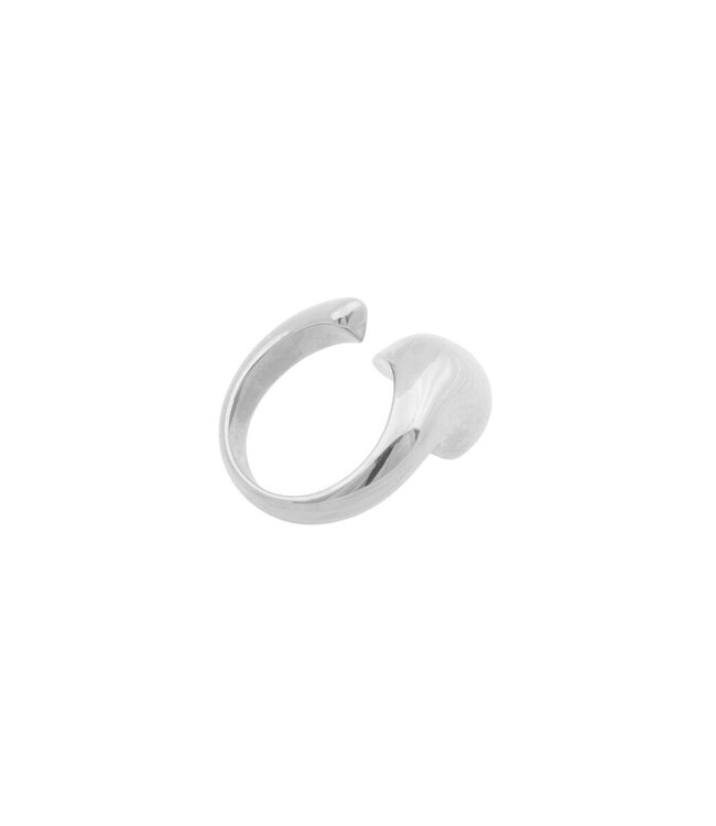 Bandhu Liquefy ring Silver