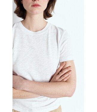 American Vintage Sonoma T-shirt Col Rond White