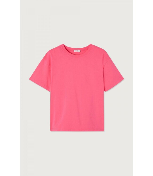 American Vintage Fizvalley T-shirt Pink Fluo