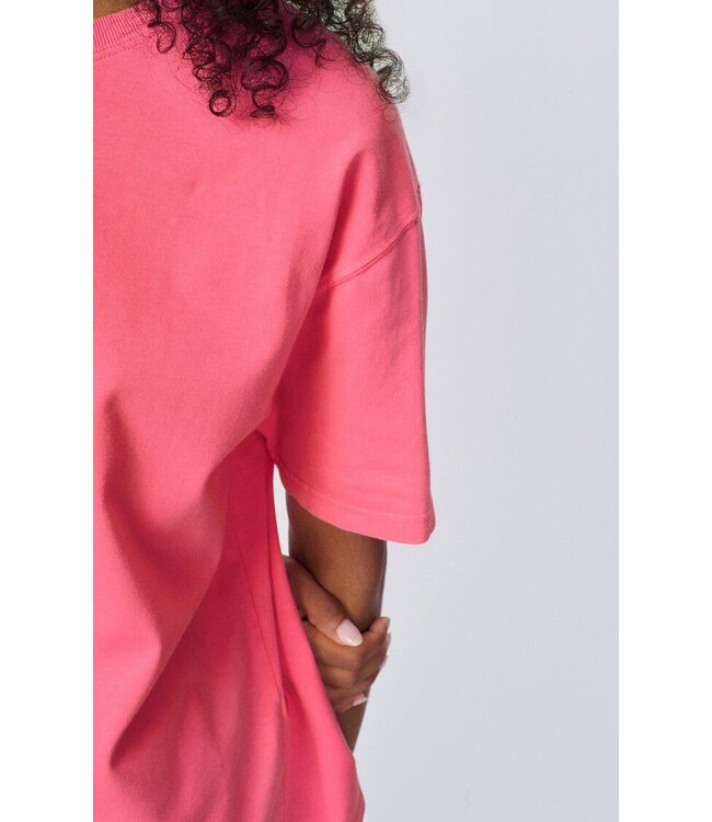 American Vintage Fizvalley T-shirt Pink Fluo