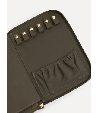 Les Soeurs Mae Jewellery Case Khaki