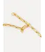 Les Soeurs Mara Linked Snake Bracelet Gold