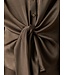 Naja Satin Shirt Dark Brown
