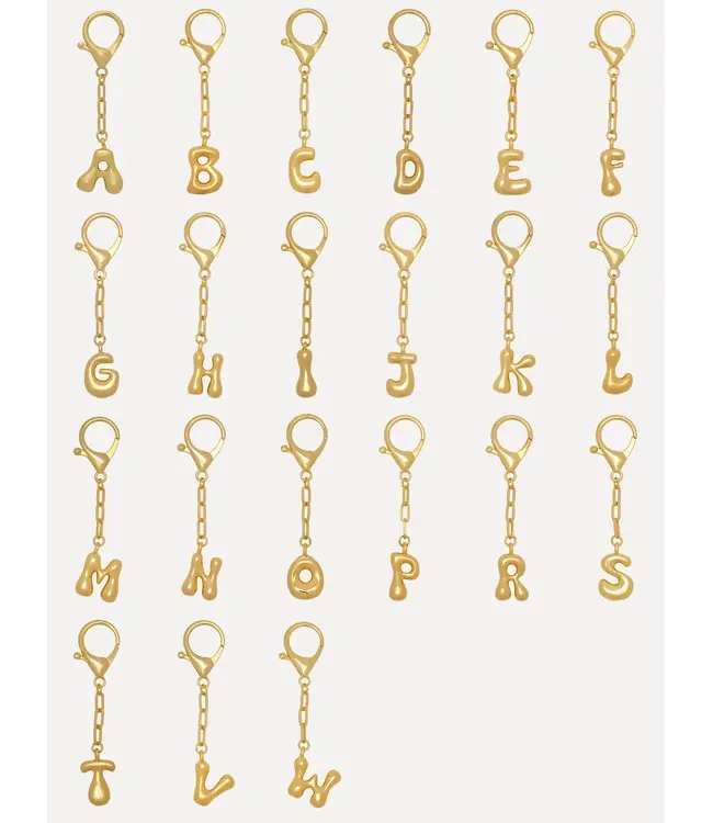 Les Soeurs KeyChain Balloon Letter