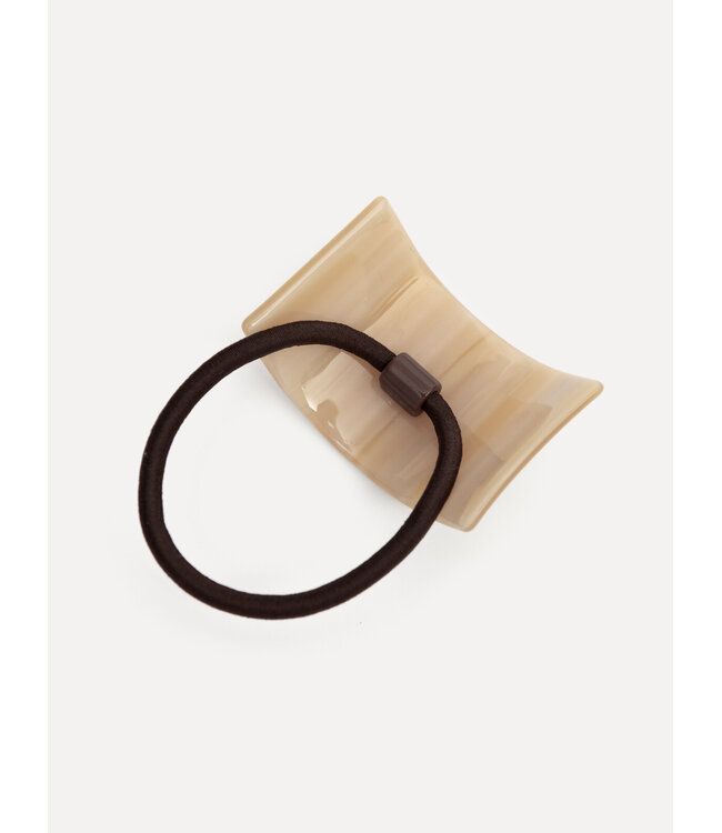 Les Soeurs Resin Hair Tie Small Cream
