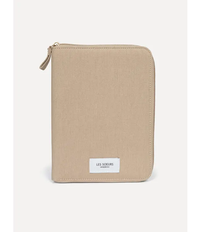 Les Soeurs Mae Jewellery Case Beige