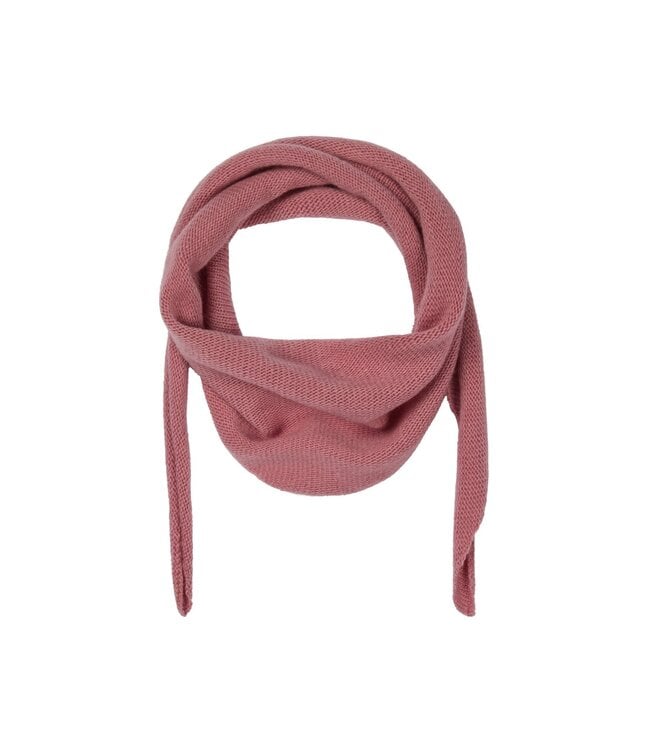 Neo Noir Misty Knit Scarf Evening Rose