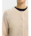 Selected Femme Lulu New Knit LS Cardigan Birch Melange