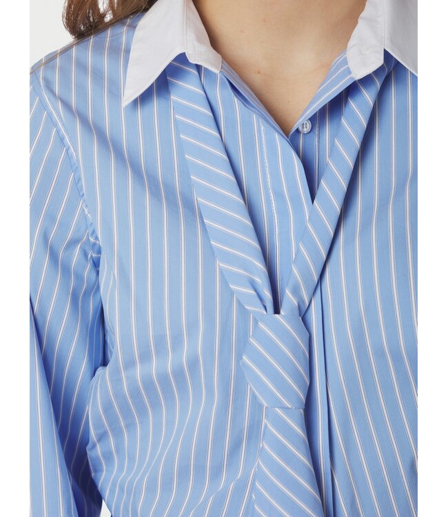 Neo Noir Francesca Stripe Shirt