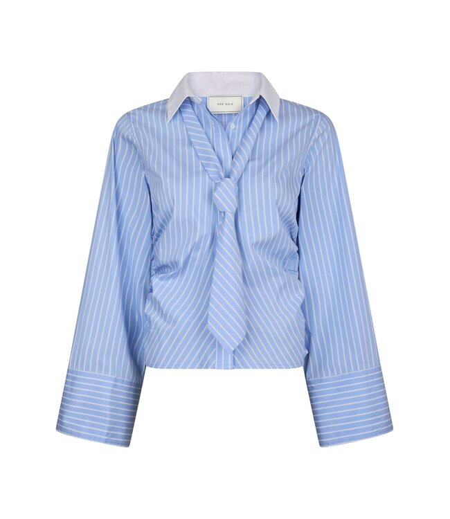 Neo Noir Francesca Stripe Shirt