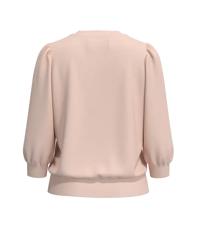 Selected Femme Tenny 3/4 Sweat Top Pale Dogwood