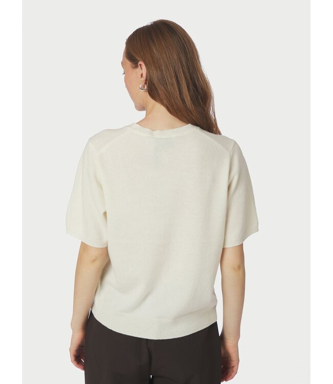 Neo Noir Missy Knit T-shirt Creme