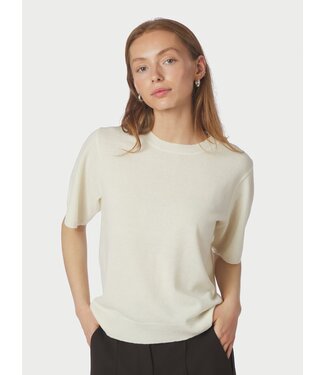 Neo Noir Missy Knit T-shirt Creme