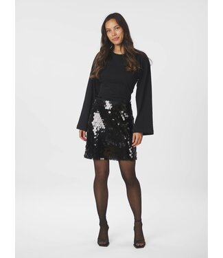 Neo Noir Miva Big Sequins Skirt
