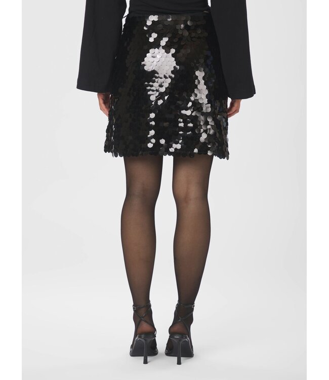 Neo Noir Miva Big Sequins Skirt