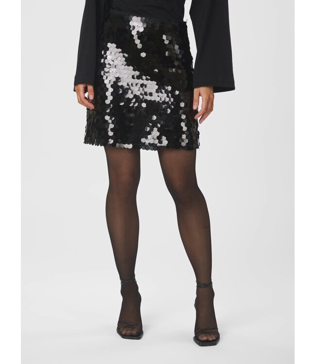 Neo Noir Miva Big Sequins Skirt