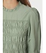 Neo Noir Possa Stripe Blouse Dusty Green