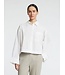 Selected Femme Astha Cropped Boxy Shirt Bright White