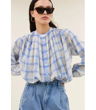 By Bar Nyka Check Blouse