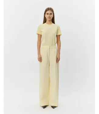 Sofie Schnoor Reine Wide Leg Trousers Light Yellow