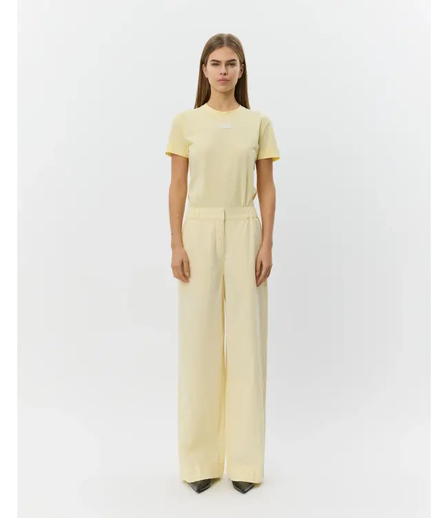 Sofie Schnoor Reine Wide Leg Trousers Light Yellow