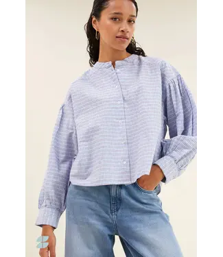 By Bar Ella Check Blouse