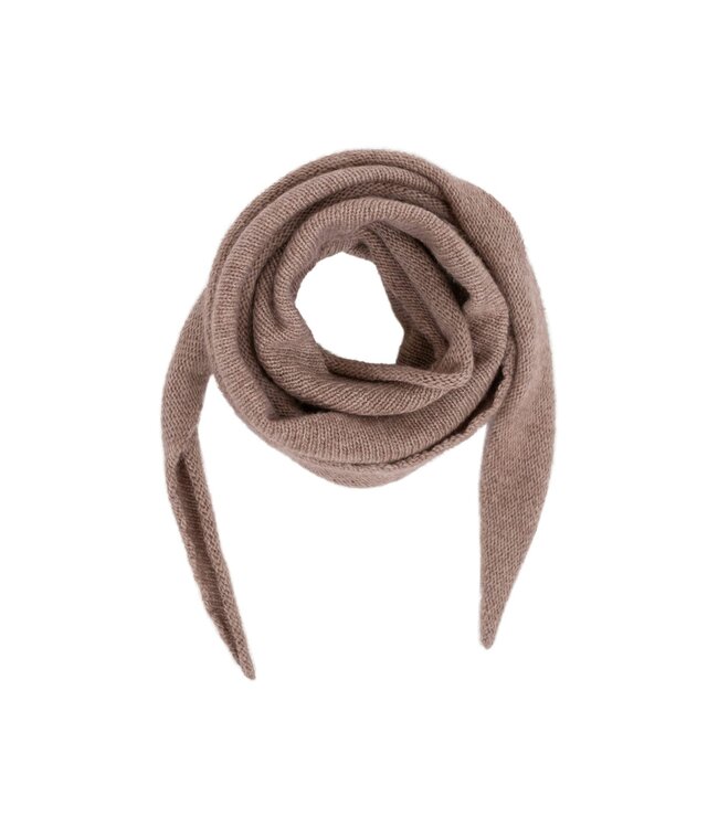 Neo Noir Misty Knit Scarf Beige Melange