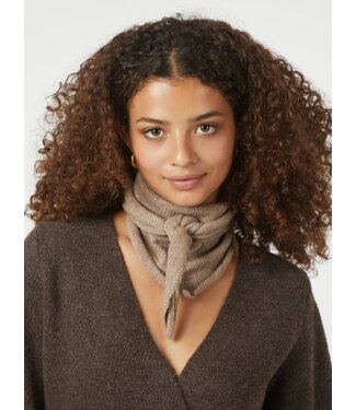 Neo Noir Misty Knit Scarf Beige Melange