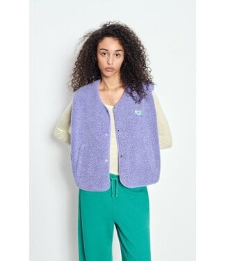 American Vintage Hoktown Jacket Sleeveless Provence Chine