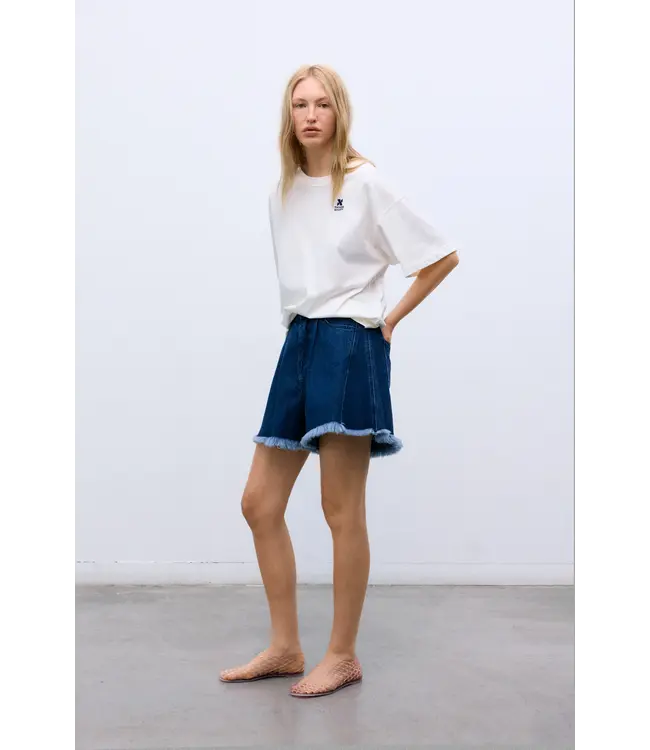 The New Society TNS Denim Short Indigo Denim