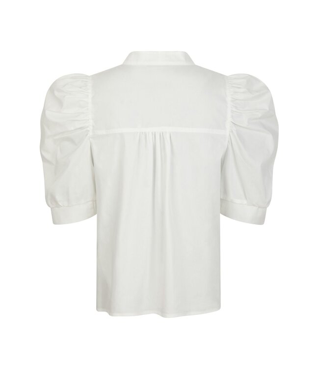 Neo Noir Roella Poplin Blouse White
