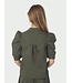 Neo Noir Roella Poplin Blouse Army
