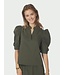 Neo Noir Roella Poplin Blouse Army