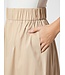 Neo Noir Yara Poplin Skirt Dark Sand