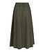 Neo Noir Yara Poplin Skirt Army
