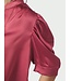 Neo Noir Roella Heavy Sateen Blouse Cherry Pink