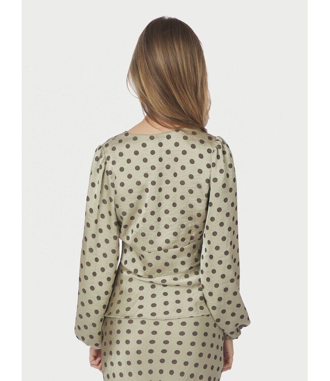 Neo Noir Jellima Dotted Blouse