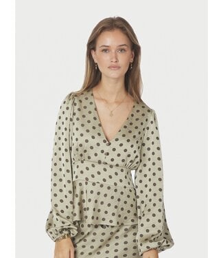 Neo Noir Jellima Dotted Blouse