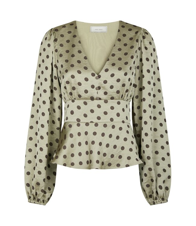 Neo Noir Jellima Dotted Blouse