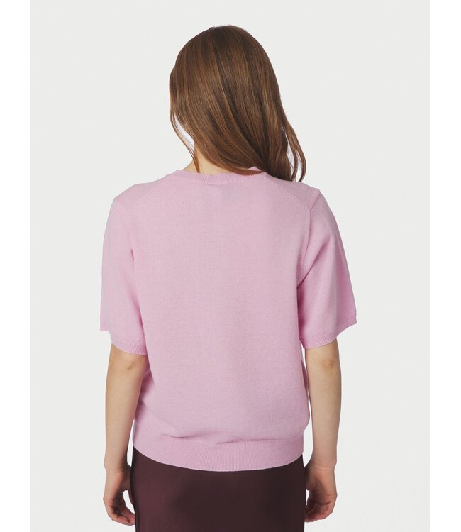 Neo Noir Missy Knit T-shirt Light Pink