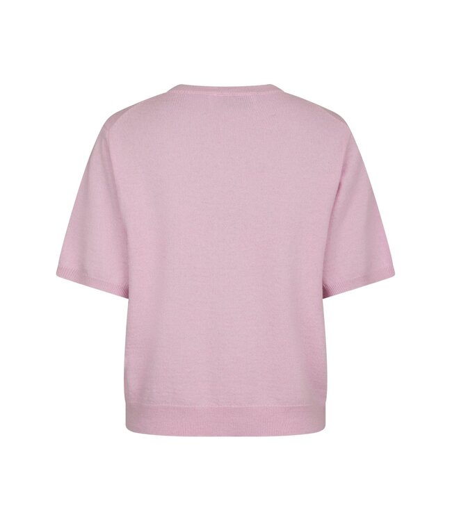 Neo Noir Missy Knit T-shirt Light Pink