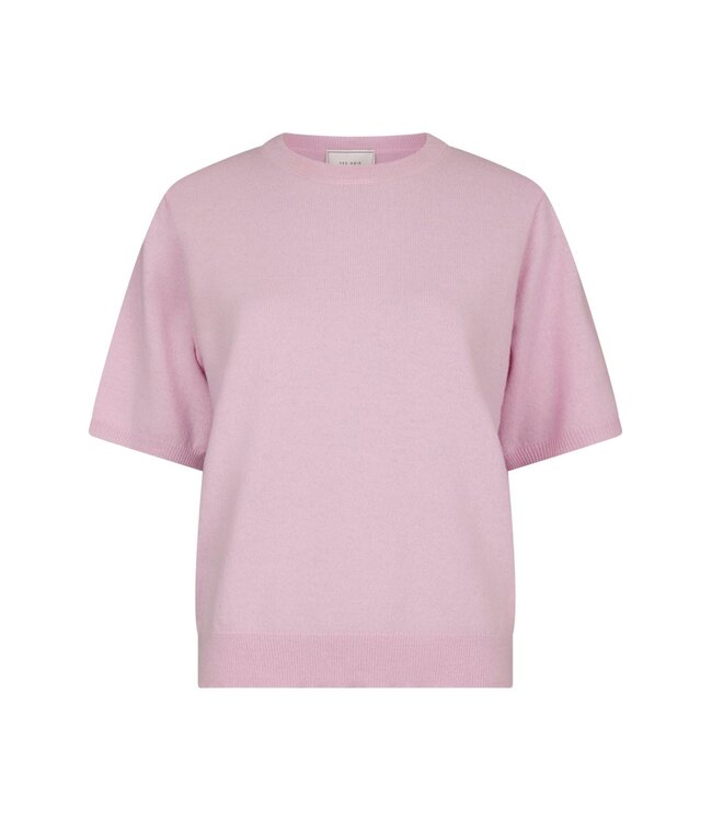 Neo Noir Missy Knit T-shirt Light Pink