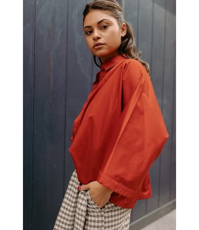 Monré June Blouse Red
